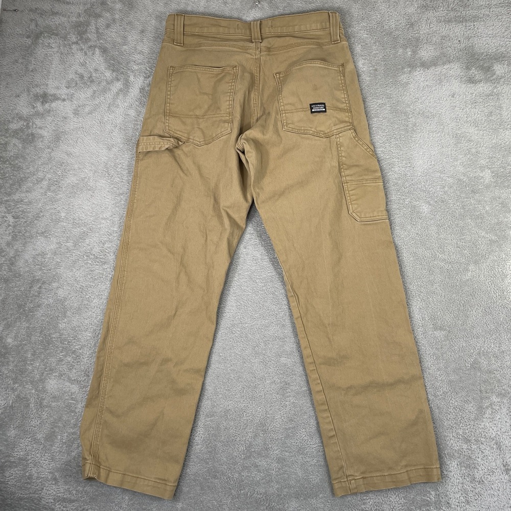 Levis‎ Carpenter Pants Mens 32x32 Tan Baggy Y2K Workwear Skater